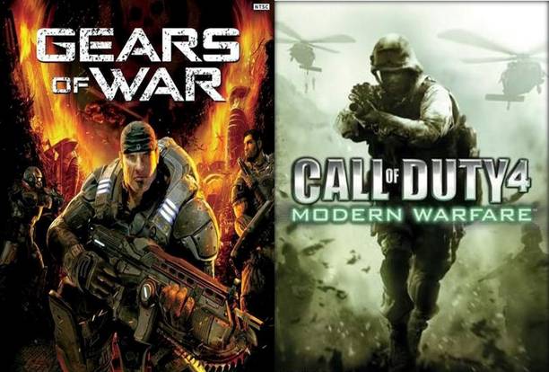 Gears of War and Call of Duty 4 Modern Warfare Top Two Action Game (Offline Only) (Regular)
