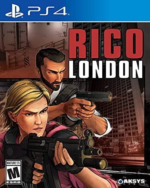 RICO London PS4 Game CD | Top-Down Co-Op Tactical Shooter with London Crime Missions | Team Based Cooperative Gameplay | PS game with Urban Combat Action | Procedurally Generated Environments & Fast-Paced Police Operations | ps4 games playstation | Perfect gift for Game Lover