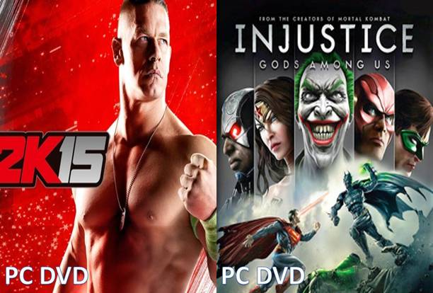 2K15 and Injustice Gods Among Us Top Two Fighting Game (Offline Only) (Regular)