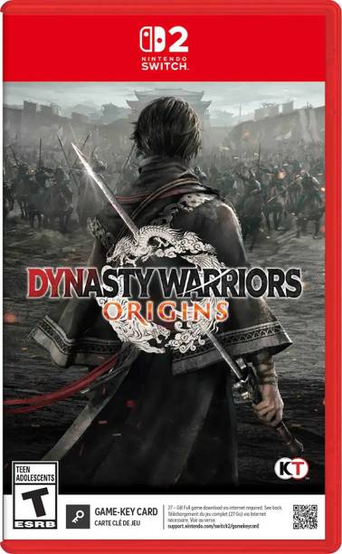 Dynasty Warriors Origins Nintendo Switch 2 Games CD | Musou Hack and Slash Action Game with Large Scale Battlefield Combat | Ancient War Era Story | Massive Enemy Battles | Heroic Character Driven Gameplay & High Intensity Action Experience | switch 2 physical games with musou combat gameplay | nintendo games for Action Fans | Perfect gift for Gamer (Standard Edition / Game-Key Card)
