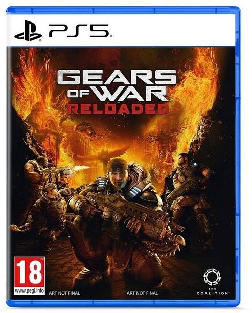 Gears of War Reloaded PS5 | PS5 Game CD | PlayStation 5 Games Collection | Best PS5 Gears of War Reloaded Game | Action Shooter PS5 Playstation Games CD | Top PS5 Games for Ultimate Gameplay