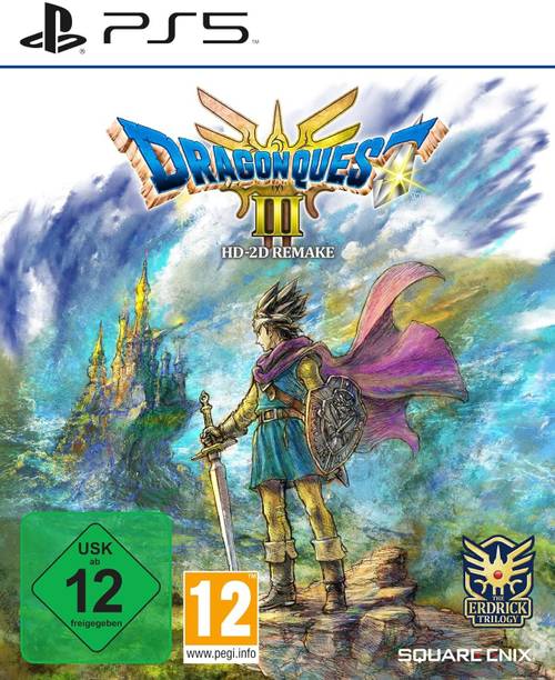 Dragon Quest 3 HD-2D Remake PS5 Game CD | PlayStation 5 Games Collection | Dragon Quest 3 Remake PS5 Games | PS5 Game for RPG Fans | Best Value PS5 PlayStation Games | Epic PS 5 Games Adventure | Must-Have for PS Game Lovers | PlayStation 5 Games CD Edition