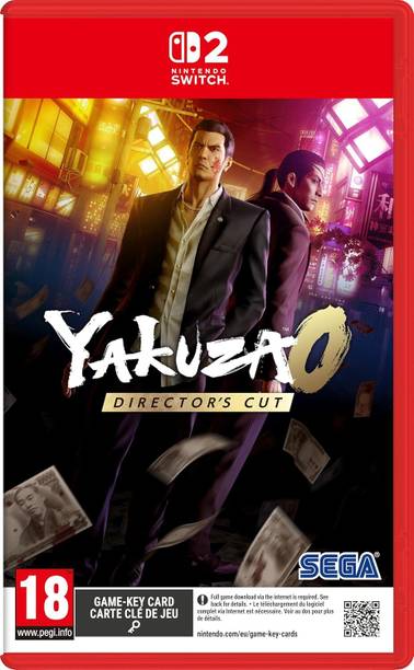 Yakuza 0 Director's Cut Nintendo Switch 2 CD | Nintendo Switch 2 Games Premium Open-World Action | High Performance Nintendo Switch Two Action Game | Best Value Nintendo Switch 2 Physical Edition (Director's Cut Edition)