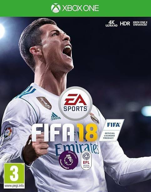 FIFA 18 Xbox One Standard Edition | Xbox One FIFA 18 Game Disc | Compatible with Xbox Series X & Xbox Series S | Popular Xbox Games Collection | Best Value Football Gaming Experience | FIFA 18 Xbox One Edition