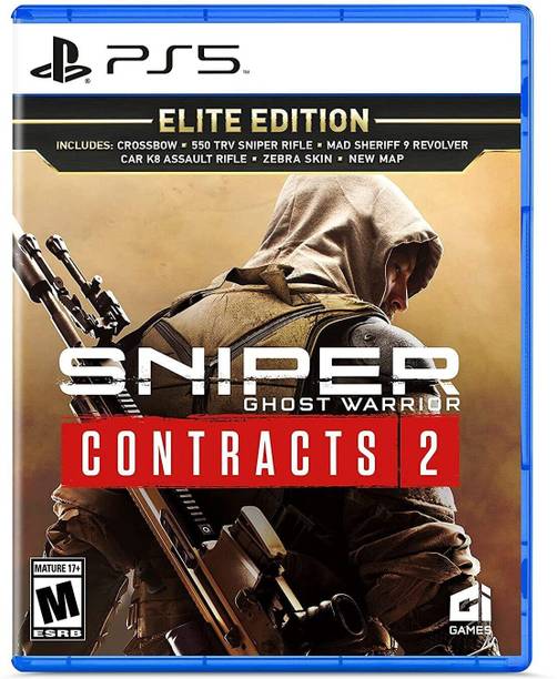 Sniper Ghost Warrior Contracts 2 PS5 Game CD | PlayStation 5 Games | PS5 PlayStation Games Collection | Sniper Ghost Warrior PS5 Shooting Game | Best PS5 Games CD for PlayStation Games PS5 | Top PS Game for Elite Sniping | Must-Have Ps 5 Games CD | Expand PS5 Game Collection with Sniper Ghost Warrior Contracts 2 (Elite Edition)
