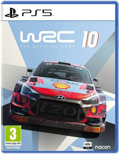 WRC 10 PS5 Game CD | PlayStation 5 Games for Racing | Ultimate Rally Simulation For PS 5 games| PS5 Games Next-Gen Graphics & Realistic Physics | Career Mode & Historical Events | Premium Driving Simulator | Smooth Gameplay | Top Performance | Must-Have PS5 Game | Value for Money