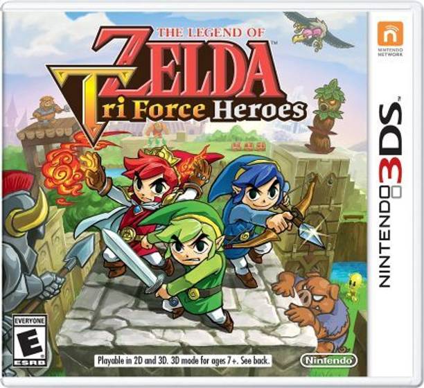 The Legend of Zelda : TriForce Heroes – 3DS NTSC (standard)