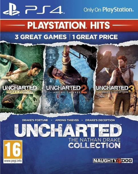 Uncharted: The Nathan Drake Collection - Remastered Edition for PS4 | Experience All Three Legendary Action-Adventure Games in One Ultimate Package with Enhanced Graphics (The Nathan Drake Collection)