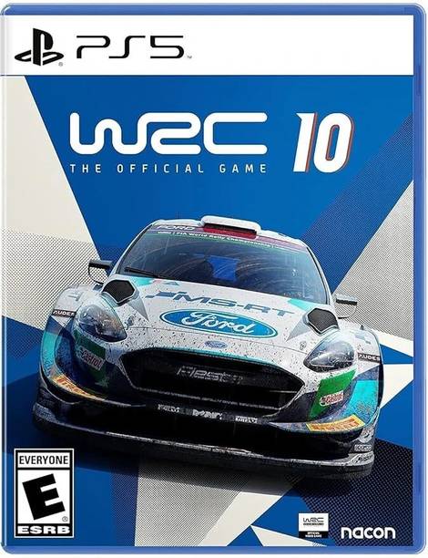 WRC 10 PS5 Game CD | PlayStation 5 Games for Racing | Ultimate Rally Simulation For PS 5 games| PS5 Games Next-Gen Graphics & Realistic Physics | Career Mode & Historical Events | Premium Driving Simulator | Smooth Gameplay | Top Performance | Must-Have PS5 Game | Value for Money