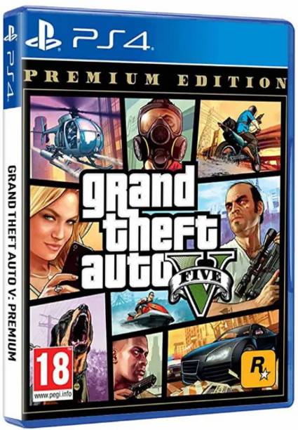 PS4 GTA V STANDARD Edition (for PS4)