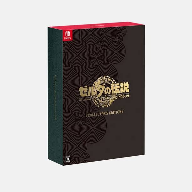Nintendo Switch Legend of Zelda Collector's Edition | The Legend of Zelda Tears of the Kingdom Bundle | Premium Nintendo Switch Games Gift Set | High Value Nintendo Games Collection | Exclusive Zelda Art Book | Legend of Zelda Tears of the Kingdom Nintendo Switch SteelBook Pack | Best Nintendo Switch Legend of Zelda Edition for Fans & Collectors (Collector’s Edition)