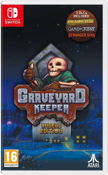 Graveyard Keeper Undead Edition for Nintendo Switch Games CD | Building & Dark Humor Adventure | nintendo games switch for Simulation Fans | Perfect Gift for Gamers (Undead Edition)
