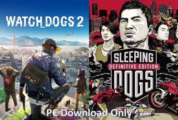 Watch Dogs 2 and Sleeping Dogs Definitive Edition Top Two Game Combo (Offline Only) (No DVD) (Regular)