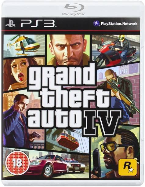 Grand Theft Auto IV [ GTA – 4 ] (PS3) (Standard)