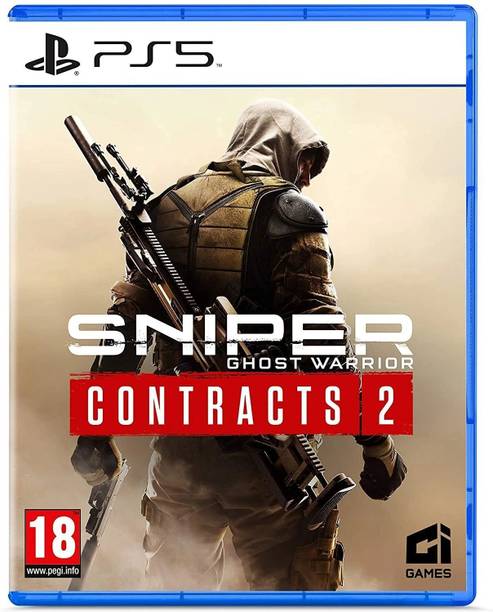 Sniper Ghost Warrior Contracts 2 PS5 Game CD | PlayStation 5 Games CD | Best PS5 PlayStation Games | Tactical FPS PS Game | Top PS 5 Games Sniper Title | Must-Have PS5 Game Collection | Realistic Shooter in PlayStation Games PS5 Lineup