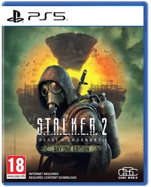 Stalker 2 heart of chernobyl Day One Edition PS5 | PlayStation 5 Games CD | Stalker 2 PS5 Game Collection | PS5 Game CD | Survival Action Adventure | Top Rated PS5 PlayStation Games | Best Value PS 5 Games Experience (Day One Edition)
