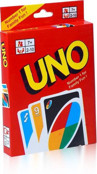 UNO Card Game (Premium UNO Playing Card Game for Family)