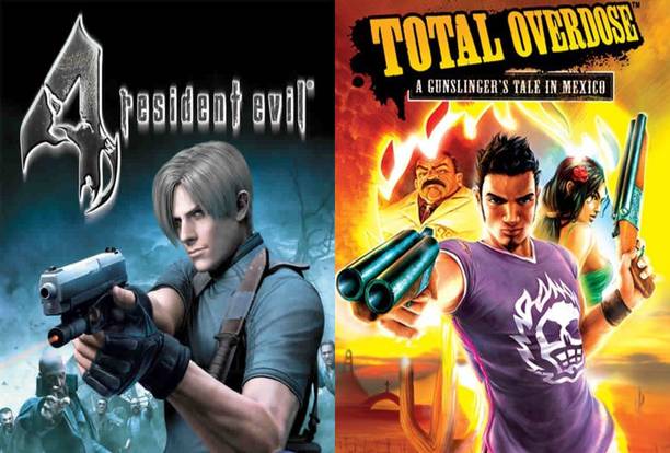Resident Evil 4 and Total Overdose Top Two Action Game (Offline Only) (Regular)