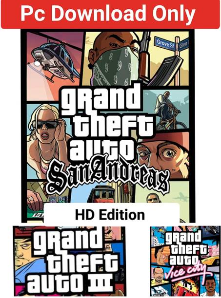 GTA 3IN1 COMBO Pc Game (Offline Only) Full Game (Complete)