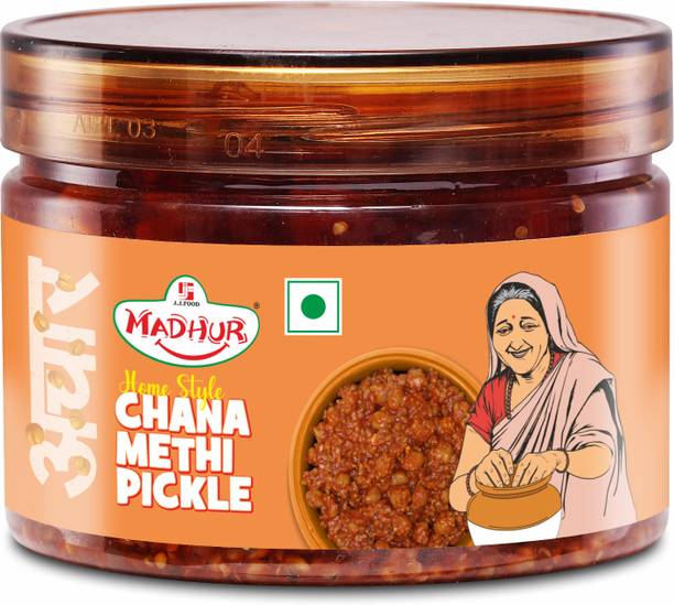 MADHUR Authentic Chana Methi Pickle Chick Pea Pickle