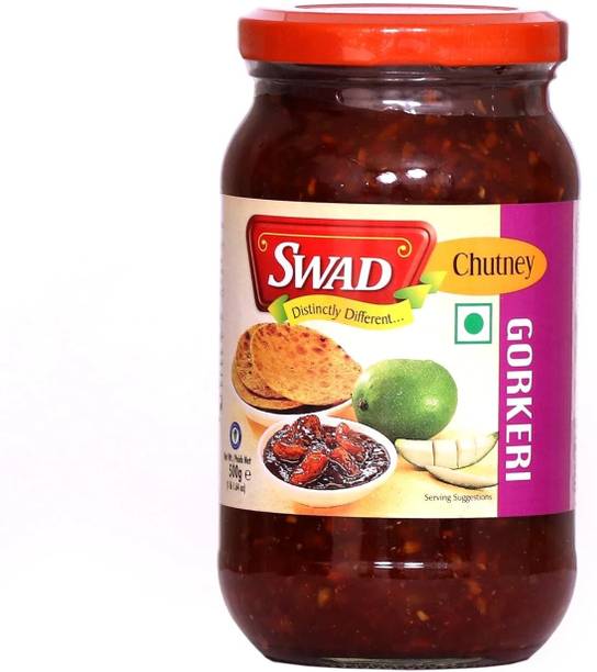 SWAD Delicious and Tangy Sweet GorKeri Chutney / Mango Chutney / Aam Chutney - 500g Raw Mango(Kairi) Pickle