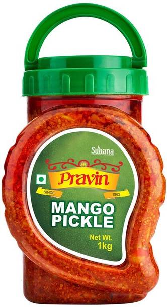pravin Fresh Mango Pickle / Aachar 1kg Jar Mango Pickle