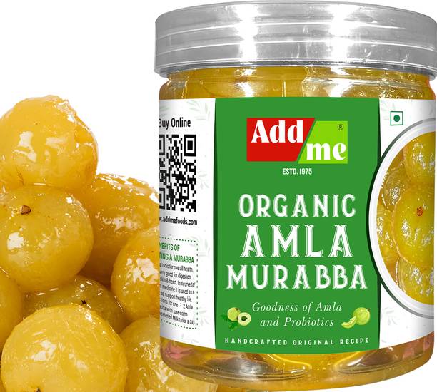 Add me Best Quality Dry Amla Murabba Without Sugar Syrup Pet Jar Amla Murabba