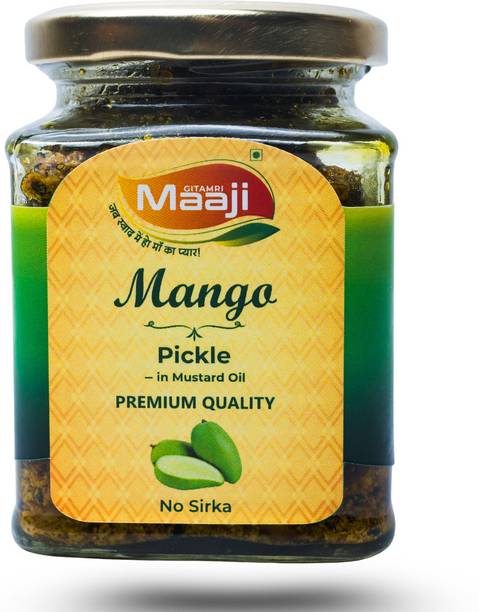 Gitamri Maaji Premium Mango Pickle | Traditional Indian Aam Ka Achar | No Sirka Mango Pickle