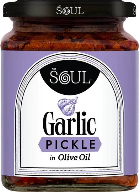 SOUL Garlic Pickle in Olive Oil 275 Grams Garlic Pickle