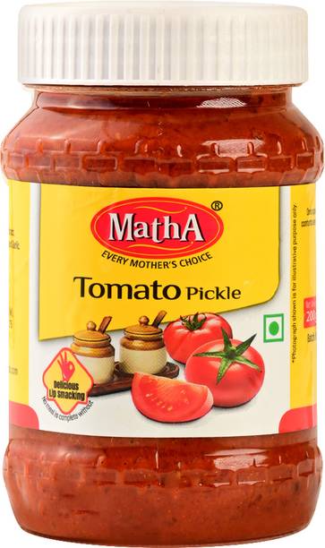 MathA Tomato Pickle - Natural Ingredients - Premium Quality Achar Tomato Pickle