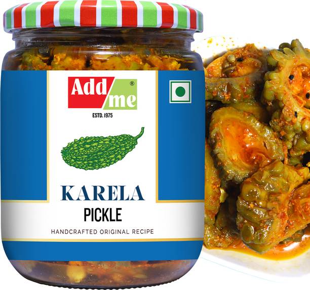 Add me Add me Home Made Karela Pickle Karele Ka Achar Less Oil 500 gm Bitter Gourd Pickles Bitter Gourd Pickle