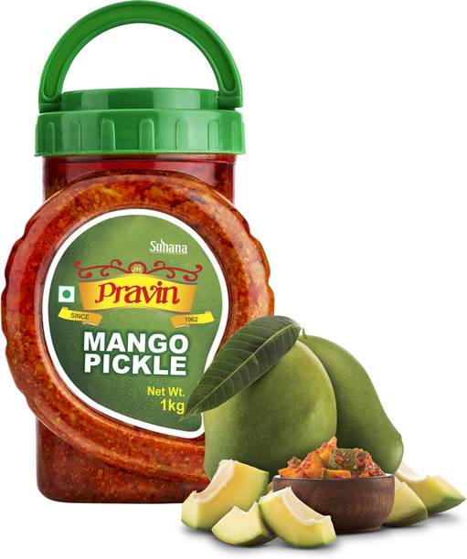 pravin Fresh Mango Pickle / Aachar 1kg Jar Mango Pickle
