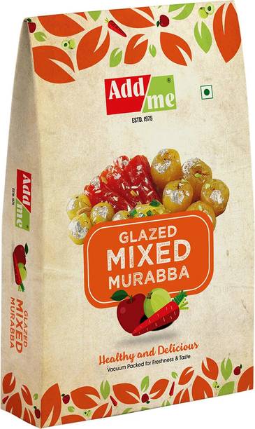 Add me Glazed Mixed Murabba with Kesar & Elaichi (Vaccum Packed Without Syrup) Mixed Murabba