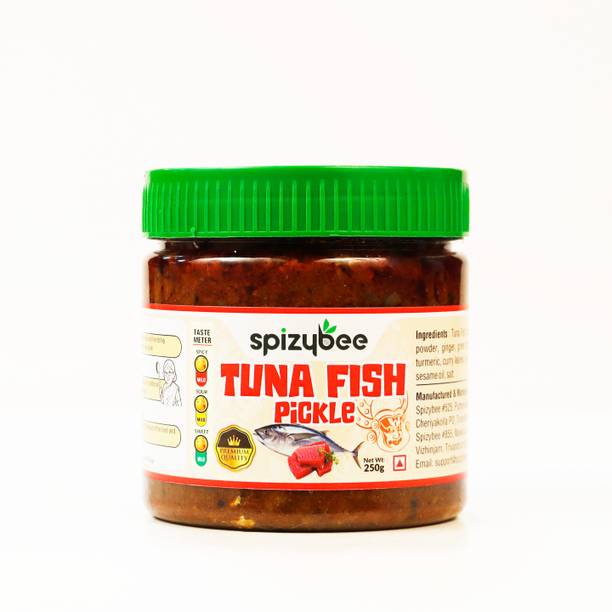Spizybee Premium Tuna | Authentic Kerala Style | Specially Sealed Jar Pack Fish Pickle