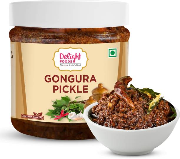 Delight Foods Andhra Special Pickles - Gongura Gongura Pickle