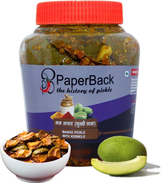 paperback MANGO PICKLE WITH KERNEL (500G) Mango Pickle