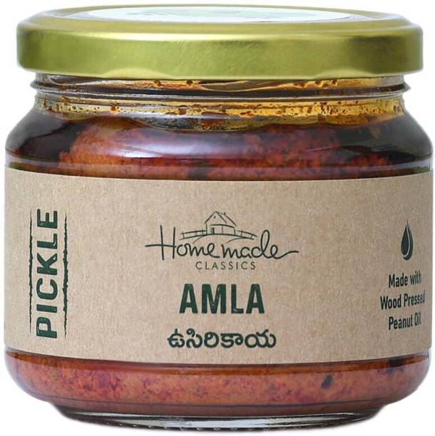 Nature's Trunk Home Made Amla Pickle ( Amla ka Achar / Usirikaya Pachadi ) Amla Pickle