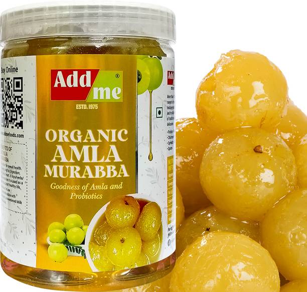 Add me Dry Amla Murabba 1kg Best Quality awla Preserve Without Syrup Amala Candy 1 kg Immunity Booster Pet jar Amla Murabba