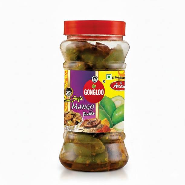 GONGLOO Traditional Mango Pickle Spicy Tangy Aam Ka Achar Homemade Style Mango Pickle