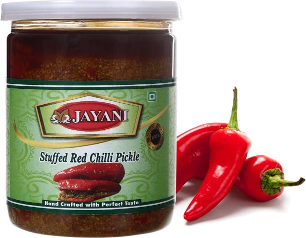 JAYANI Homemade Stuffed Red Chilli Pickle
