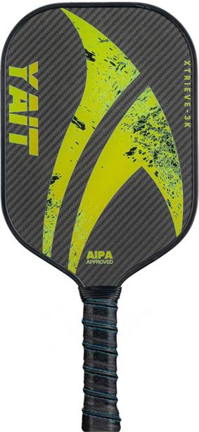 Yait Sports Xtrieve-3K Pickleball Paddle | 3K Carbon Fiber Woven Surface | AIPA Approved Pickleball Paddle