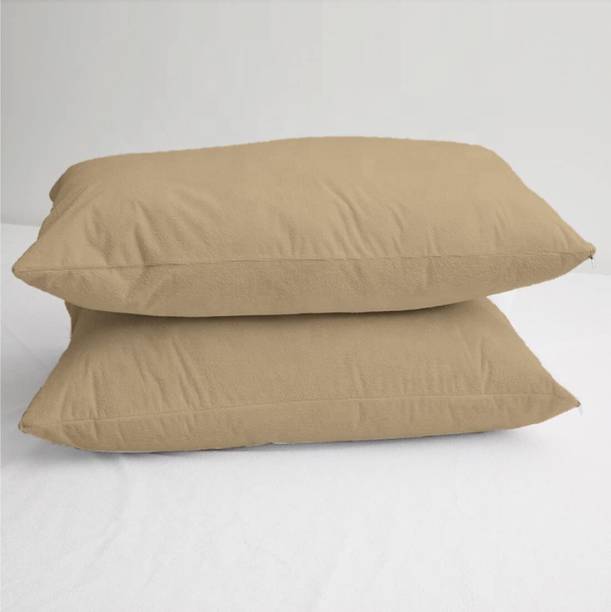 SIE STORE Plain Polyester Filled Zipper Standard Size Pillow Protector