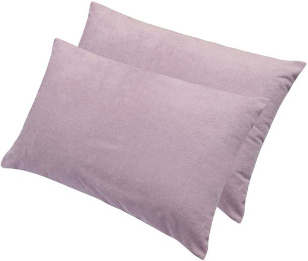 rakhi home décor Plain Poly Fiber Filled Zipper Standard Size Pillow Protector