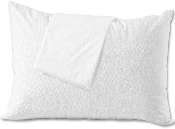 AVI Plain Plain Filled Zipper Standard Size Pillow Protector