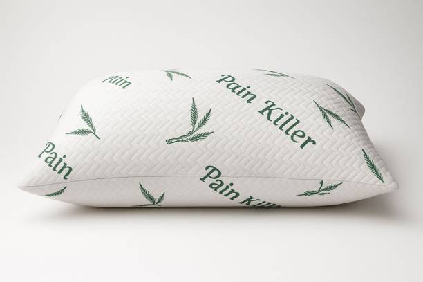 Pain killer ortho mattress Microfibre Orthopaedic Pillow Pack of 1 Solid Pillow Set || Comfort And Support Pillow