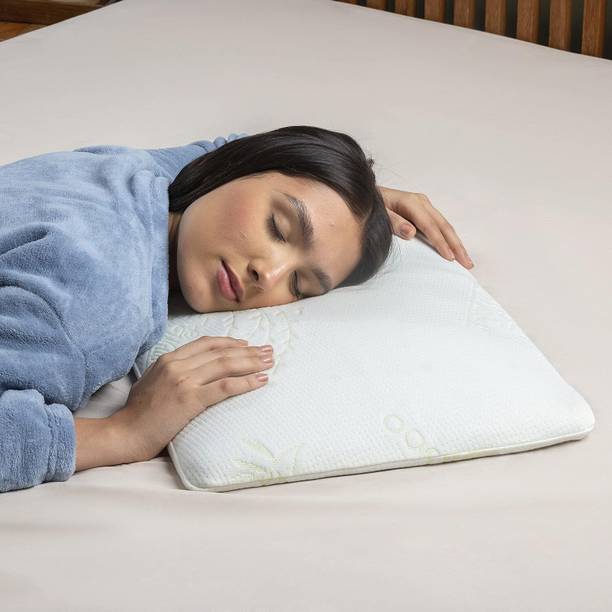 AESGOP Memory Foam Orthopaedic Pillow Pack of 1 Solid 01