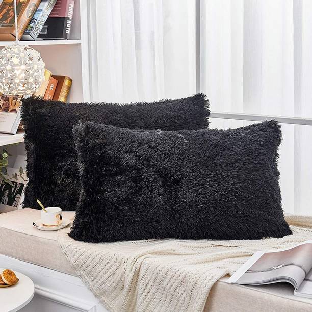 ellsy Microfibre Solid Cushion Pack of 2