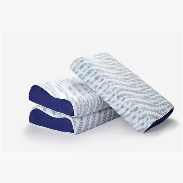 स्लीपवेल Impression Pillow मेमोरी फोम सार ऑर्थोपैडिक पिलो 1 का पैक