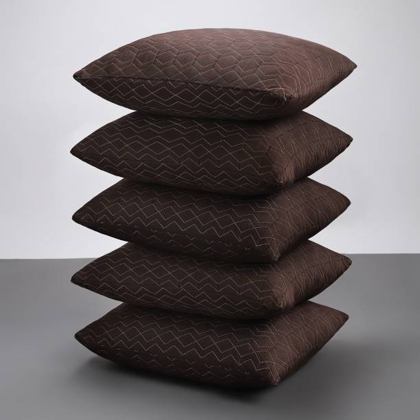 LA VERNE LUXURY Microfibre Geometric Cushion Pack of 5