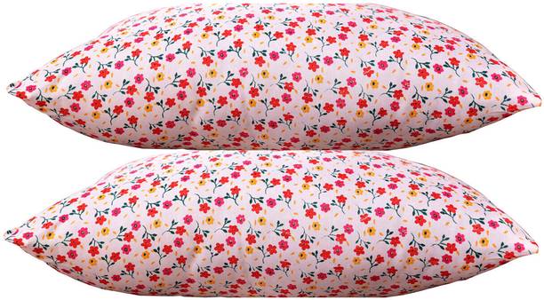 BHEBHA J Shape Polyester Fibre Abstract Sleeping Pillow Pack of 1
